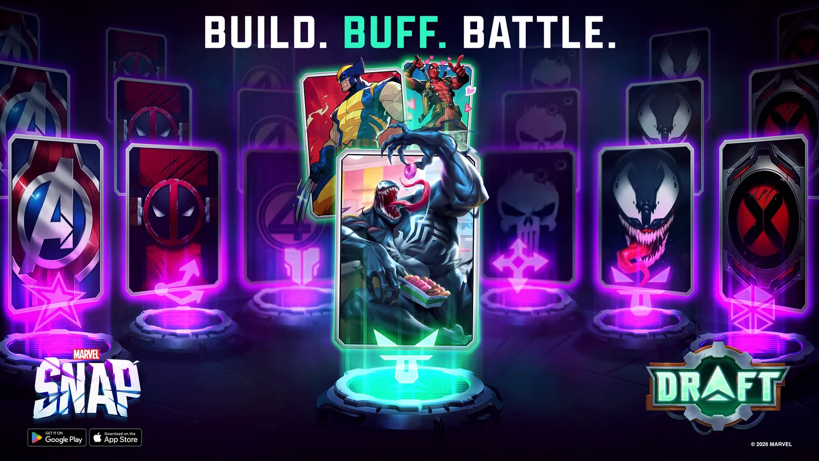 MARVEL SNAP Draft artwork