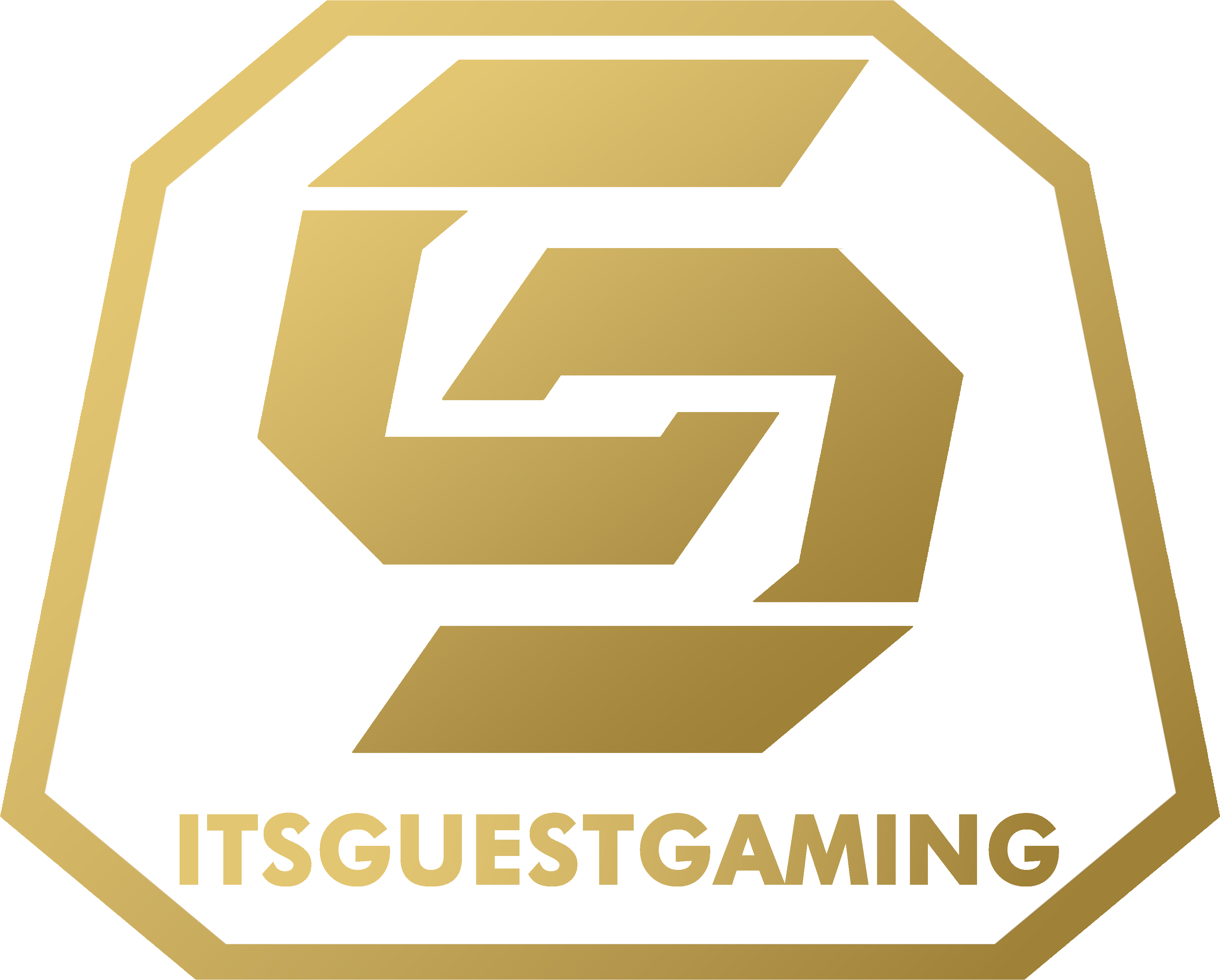 ItsGuestGaming gold logo