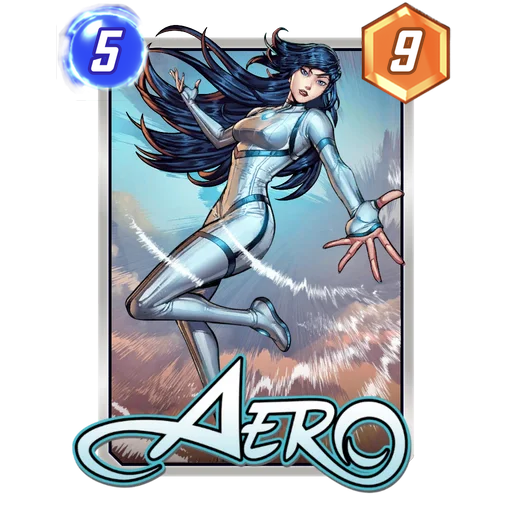 Aero MARVEL SNAP card art