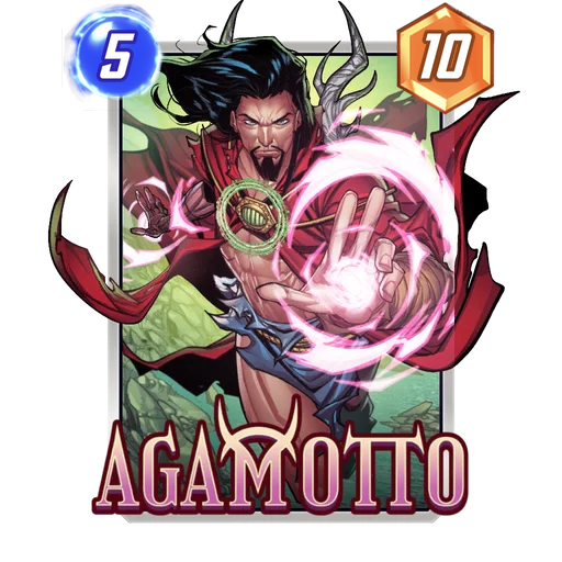 Agamotto MARVEL SNAP card art