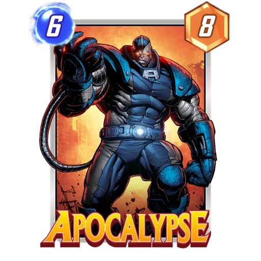 Apocalypse MARVEL SNAP card art