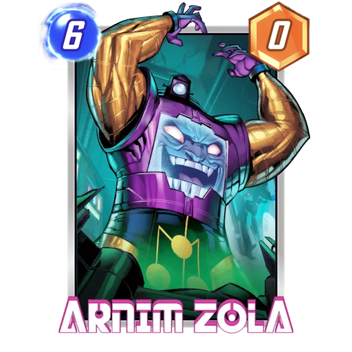 Arnim Zola MARVEL SNAP card art
