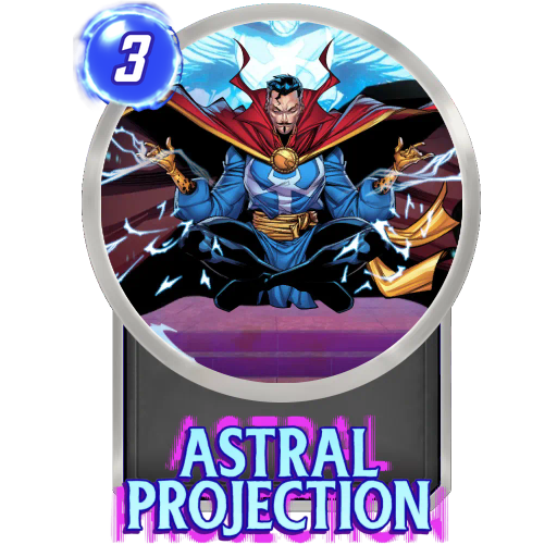Astral Projection MARVEL SNAP skill art