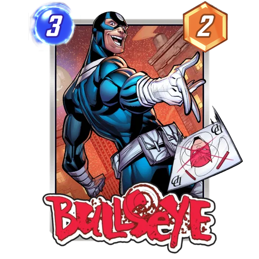 Bullseye MARVEL SNAP card art
