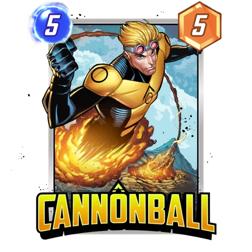 Cannonball MARVEL SNAP card art