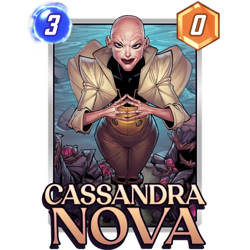 Cassandra Nova MARVEL SNAP card art