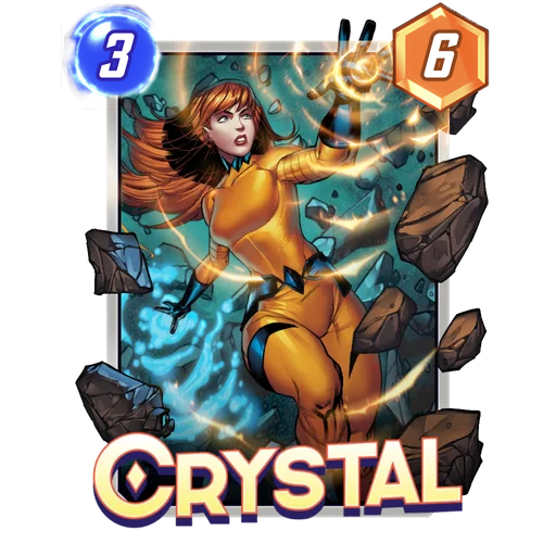 Crystal MARVEL SNAP card art
