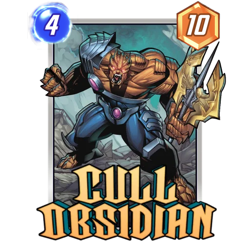 Cull Obsidian MARVEL SNAP card art