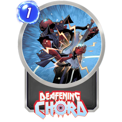 Deafening Chord MARVEL SNAP skill art