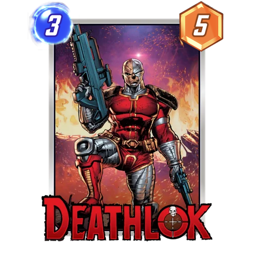 Deathlok MARVEL SNAP card art