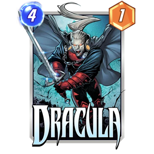 Dracula MARVEL SNAP card art
