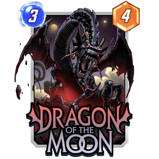 Dragon of the Moon MARVEL SNAP card art