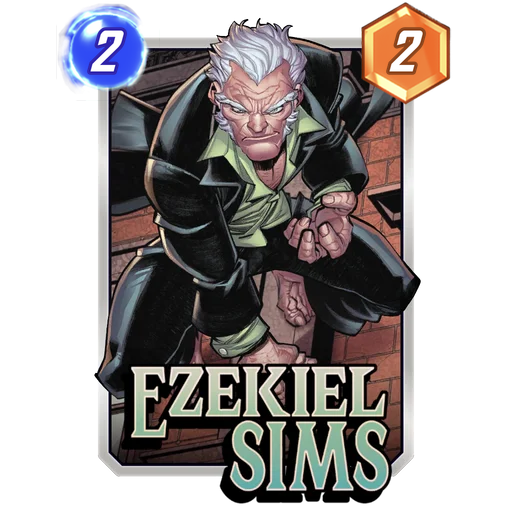 Ezekiel Sims MARVEL SNAP card art