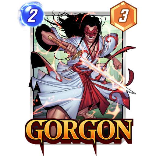 Gorgon MARVEL SNAP card art