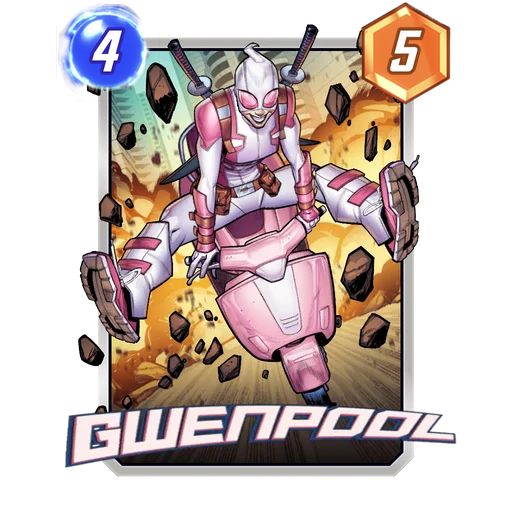 Gwenpool MARVEL SNAP card art