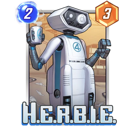 H.E.R.B.I.E. MARVEL SNAP card art