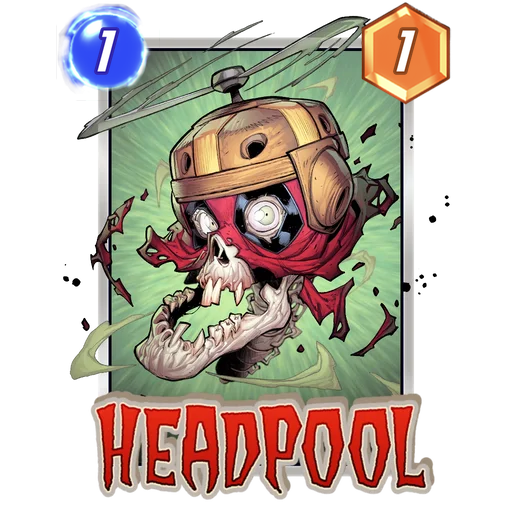 Headpool MARVEL SNAP card art