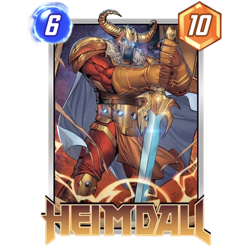 Heimdall MARVEL SNAP card art