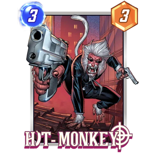 Hit-Monkey MARVEL SNAP card art