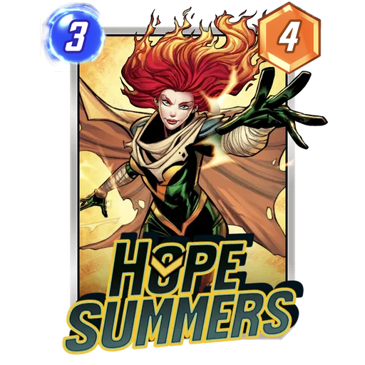 Hope Summers MARVEL SNAP card art
