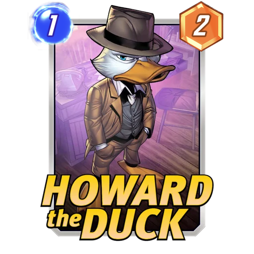 Howard the Duck MARVEL SNAP card art