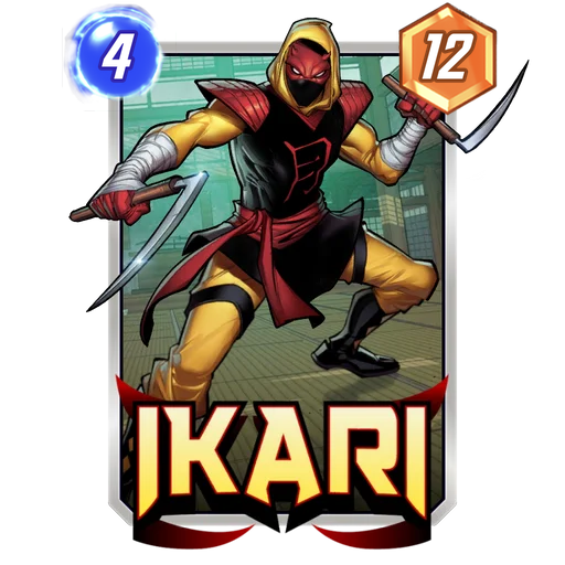 Ikari MARVEL SNAP card art