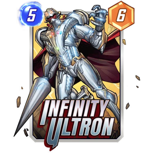 Infinity Ultron MARVEL SNAP card art