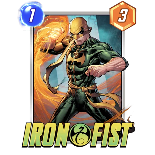 Iron Fist MARVEL SNAP card art