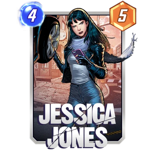 Jessica Jones MARVEL SNAP card art