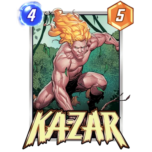 Ka-Zar MARVEL SNAP card art