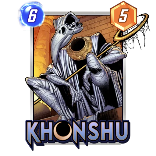 Khonshu MARVEL SNAP card art
