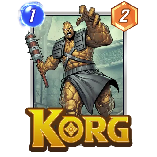Korg MARVEL SNAP card art