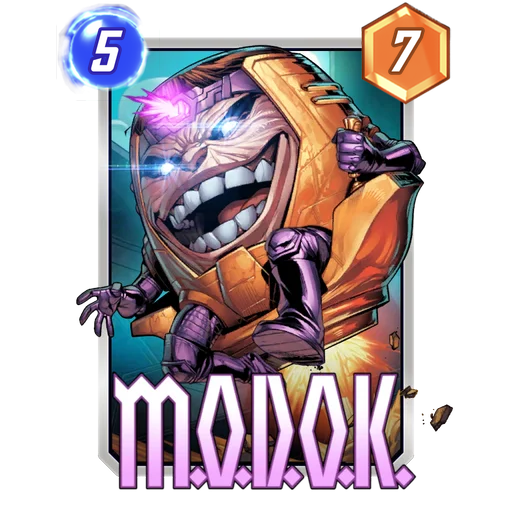 M.O.D.O.K. MARVEL SNAP card art