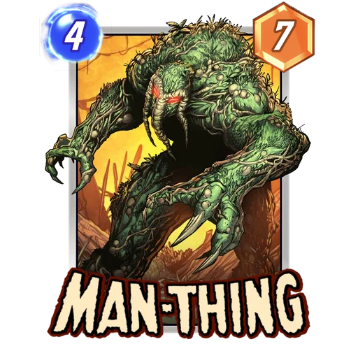 Man-Thing MARVEL SNAP card art