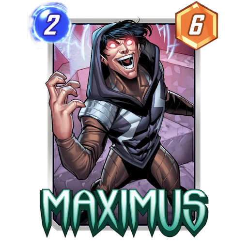 Maximus MARVEL SNAP card art