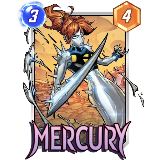 Mercury MARVEL SNAP card art