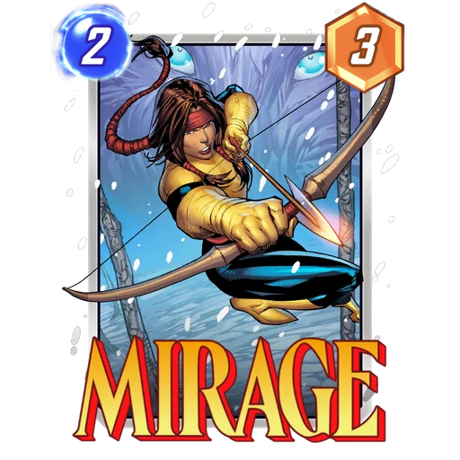 Mirage MARVEL SNAP card art