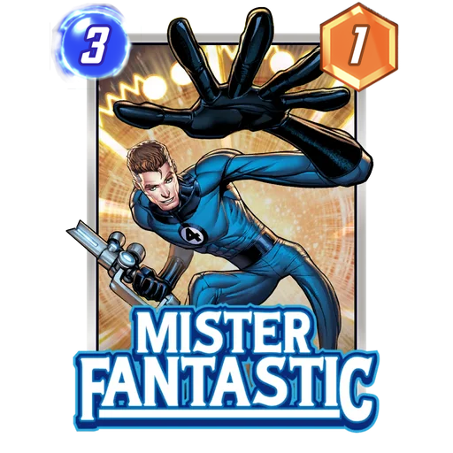 Mister Fantastic MARVEL SNAP card art