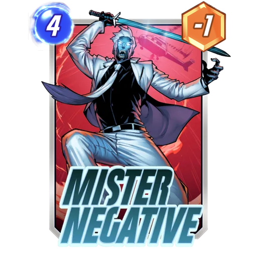 Mister Negative MARVEL SNAP card art