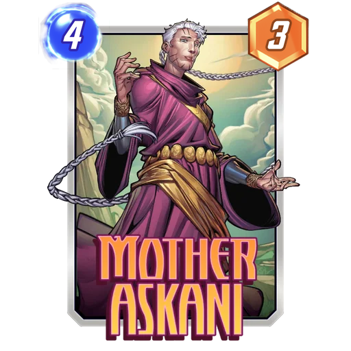 Mother Askani MARVEL SNAP card art