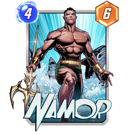 Namor MARVEL SNAP card art