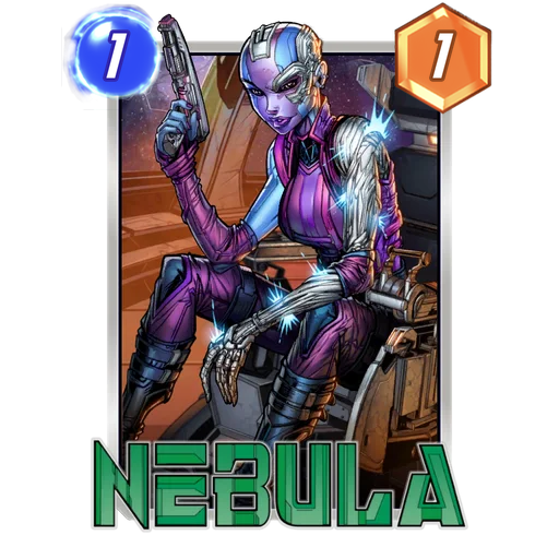 Nebula MARVEL SNAP card art