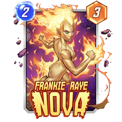 Nova Frankie Raye MARVEL SNAP card art