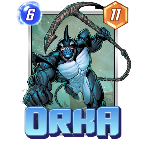 Orka MARVEL SNAP card art