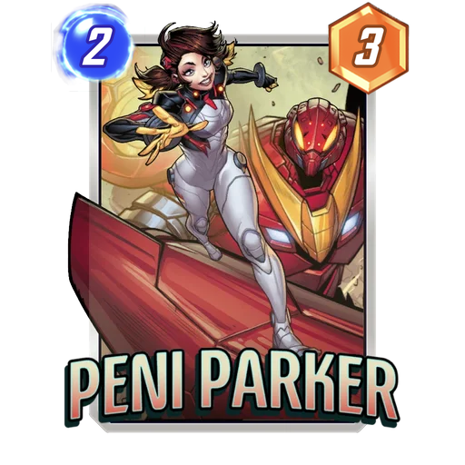 Peni Parker MARVEL SNAP card art
