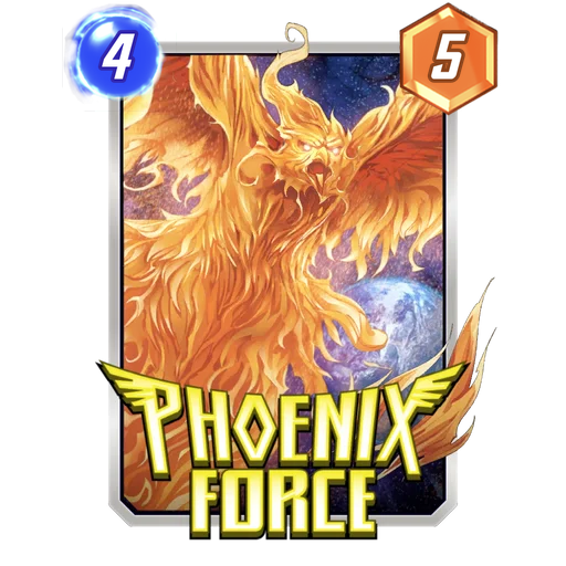 Phoenix Force MARVEL SNAP card art