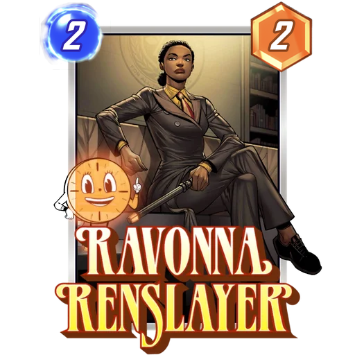 Ravonna Renslayer MARVEL SNAP card art