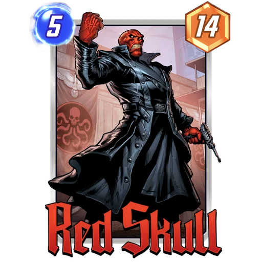 Red Skull MARVEL SNAP card art