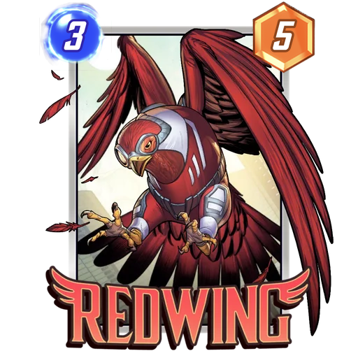 Redwing MARVEL SNAP card art