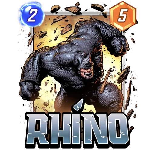 Rhino MARVEL SNAP card art